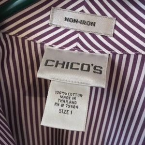 Chico’s no iron shirt